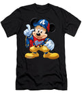 Micky Mouse Vs Los Angeles Dodgers Goofy Glove Cecils Willis T-Shirt