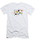 Mid Century Squares Abstract Delphimages Photo Creations T-Shirt