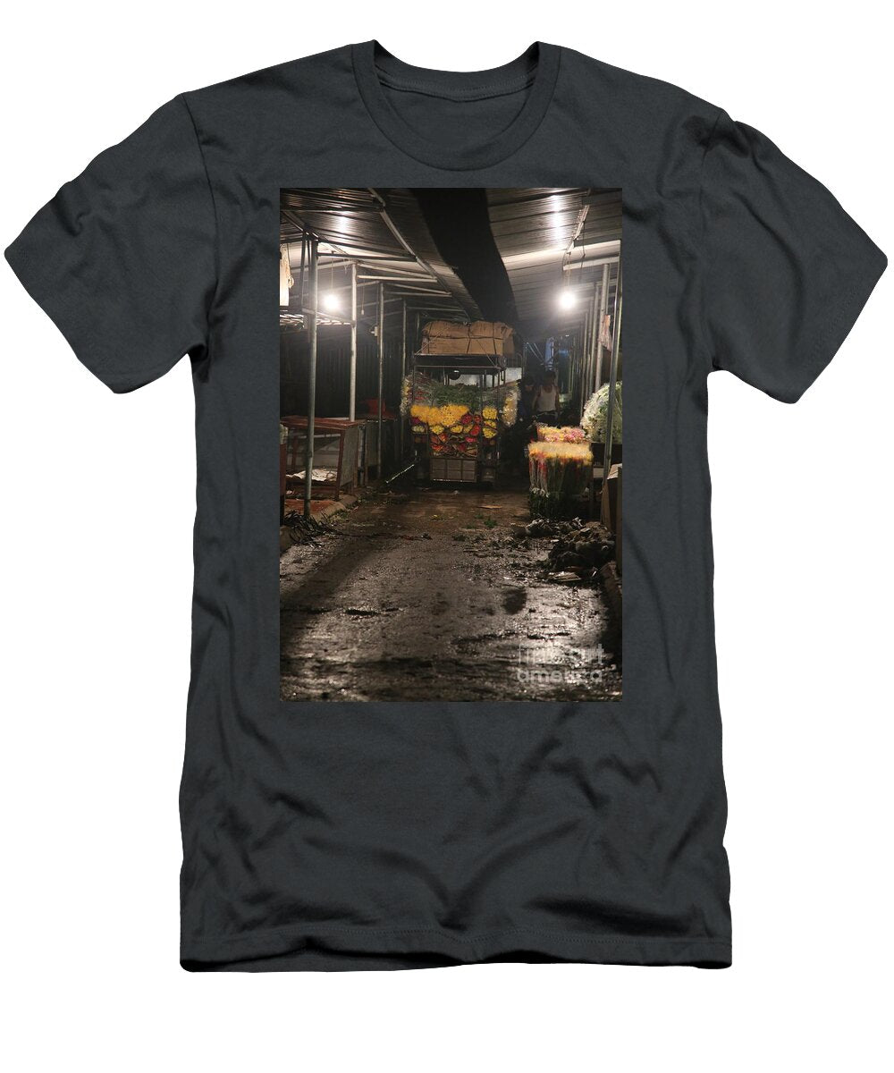 Midnight Produce Market Hanoi Chuck Kuhn T-Shirt