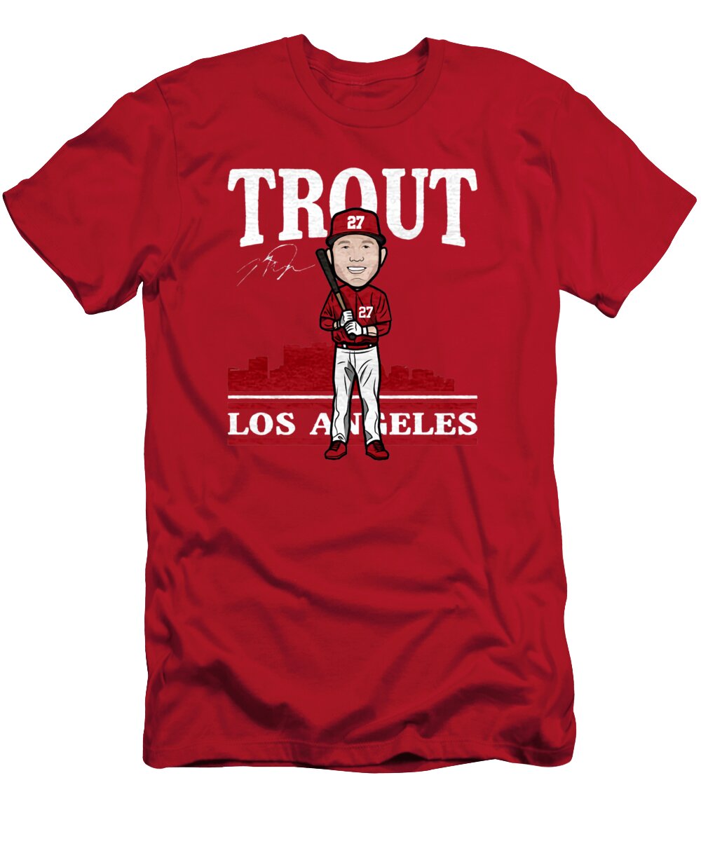 Mike Trout Toon Kelvin Kent T-Shirt