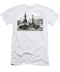 Miniature Amusement Park Warship 1899 Science Source T-Shirt