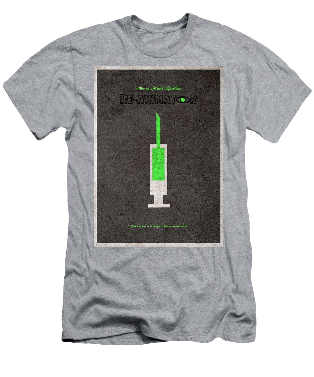 Minimalistic Re Animator Movie Poster Stella Julian T-Shirt