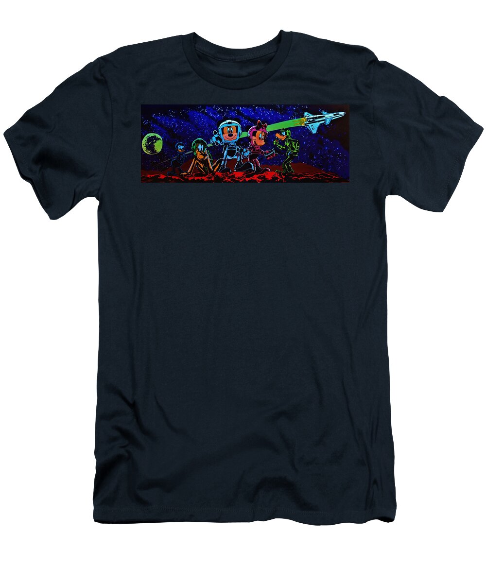 Mission Space Wall Francois Gendron T-Shirt