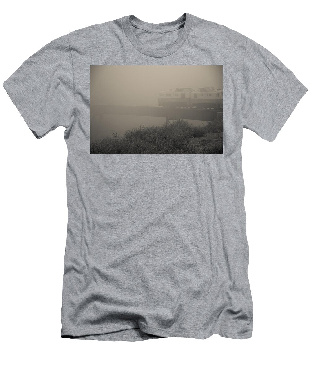 Mist on White Pass Railroad Steven Bateson T-Shirt
