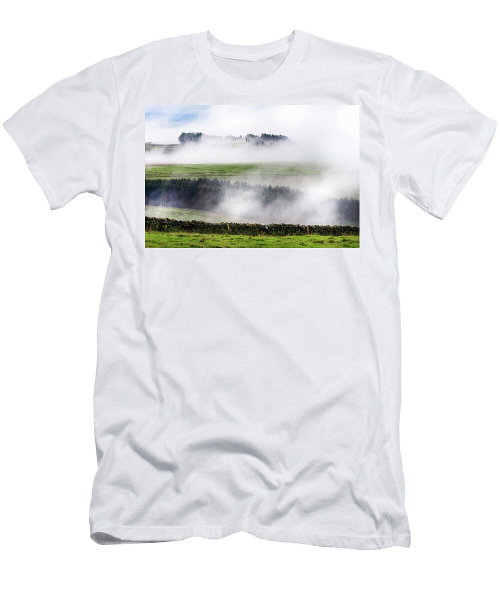 Misty Landscape Redesdale Northumberland UK September Ann Steve Toon Natureplcom T-Shirt