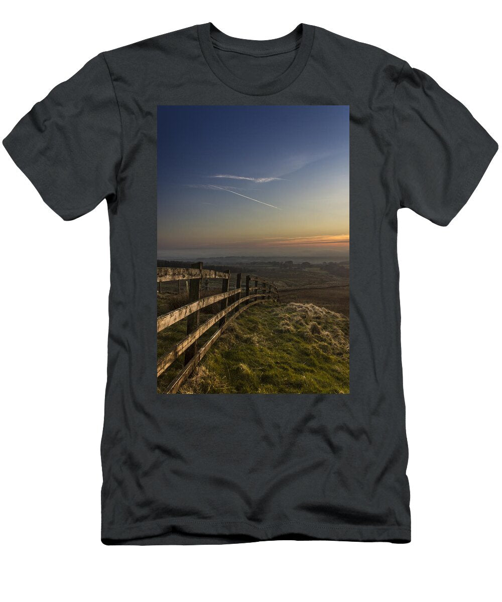 Misty Sunset From Rivington Paul Madden T-Shirt