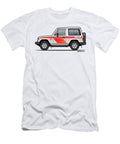 Mitsubishi Pajero Montero Shogun 3 Door Turbo Diesel Monkey Crisis on Mars T-Shirt
