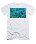 Modern Turquoise Art Deep Mystery Sharon Cummings Sharon Cummings T-Shirt