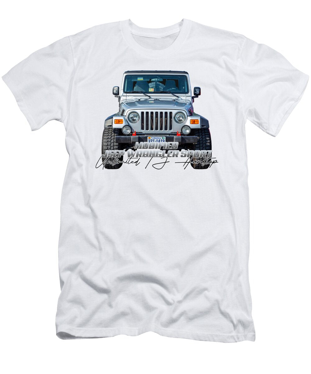 Modified Jeep Wrangler Sport Unlimited Tj Hardtop Gestalt Imagery T-Shirt