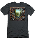 Molten Glass Bubbly Forest Bradley Schultz T-Shirt