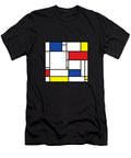 Mondrian Minimalist De Stijl Modern Art Fatfatin Vanessa Nikki T-Shirt