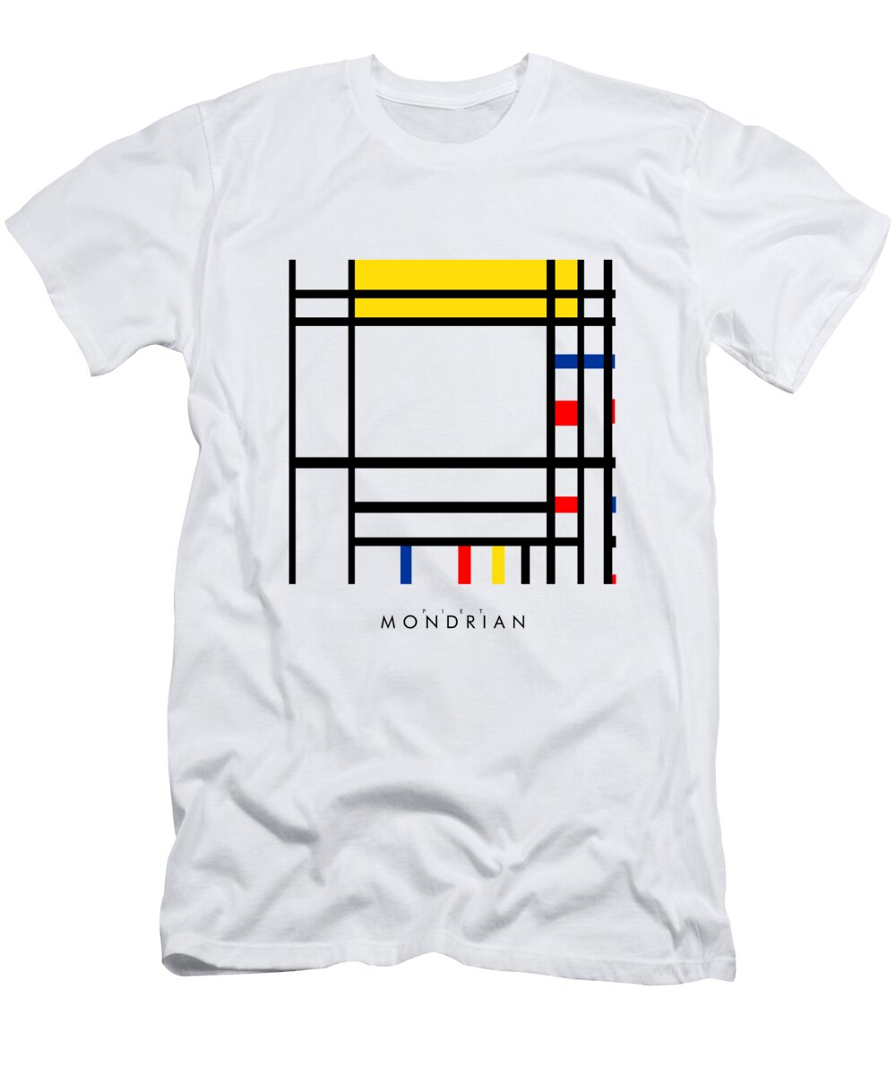 Mondrian Place De LA Concorde Art Plus T-Shirt