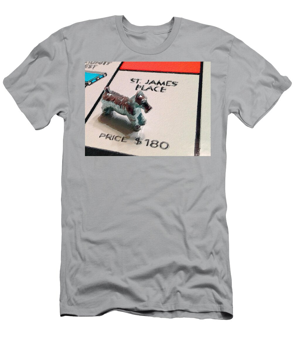 Monopoly Board Custom Painting St James Place Tony Rubino T-Shirt