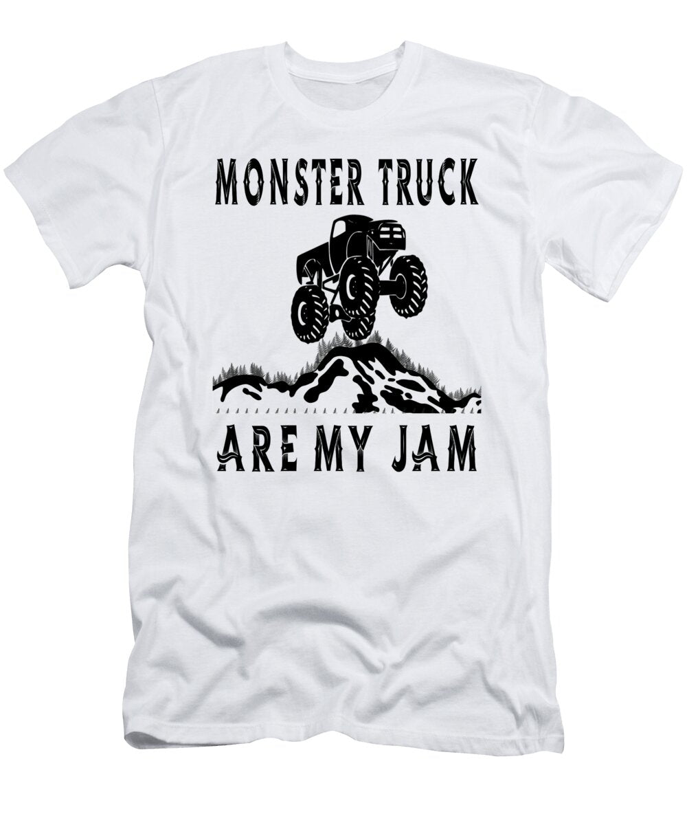 Monster Truck Are My Jam Steven Zimmer T-Shirt