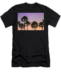 Moon Over Palm Trees Erick Schmidt T-Shirt