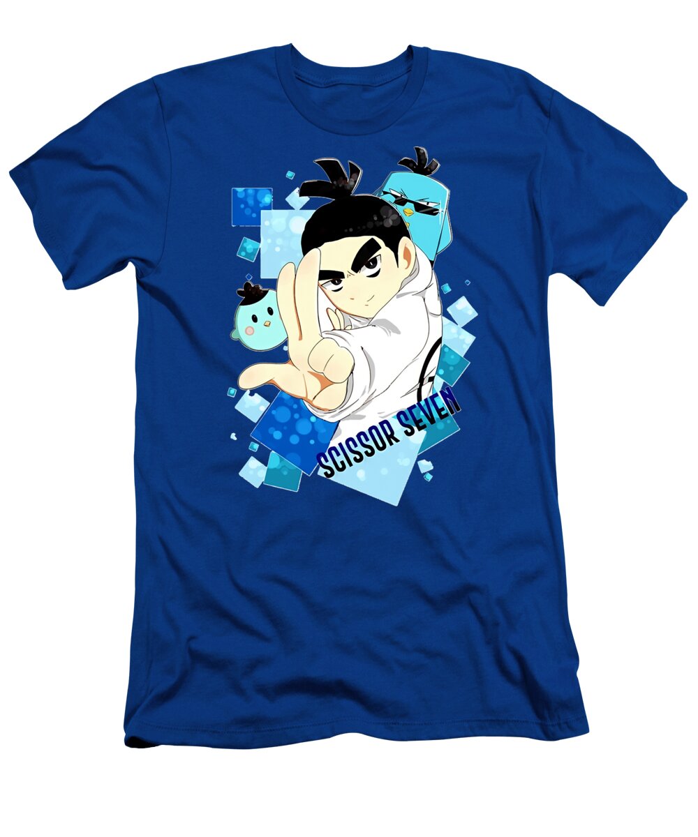 More Then Awesome Scissor Seven Graphic for Fan Mizorey T-Shirt