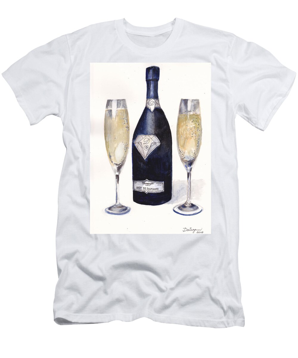 Most Expensive Champagne in the World Dai Wynn T-Shirt