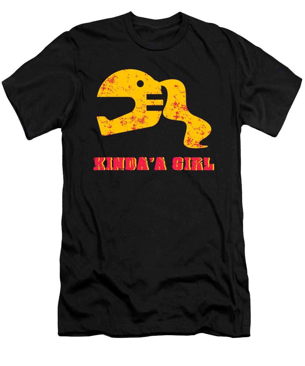Motocross Atv Quad Biker Girl Extreme Sports Gift Thomas Larch T-Shirt