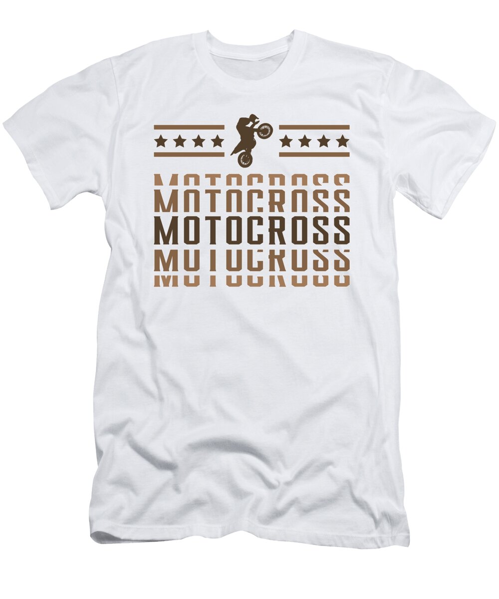 Motocross Bike Motorcycle Dirt Funny Gift Idea Tshirtconcepts Marvin Poppe T-Shirt