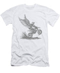 Motocross Biker with Wings Motocross Gifts 2021 Licensed Art T-Shirt