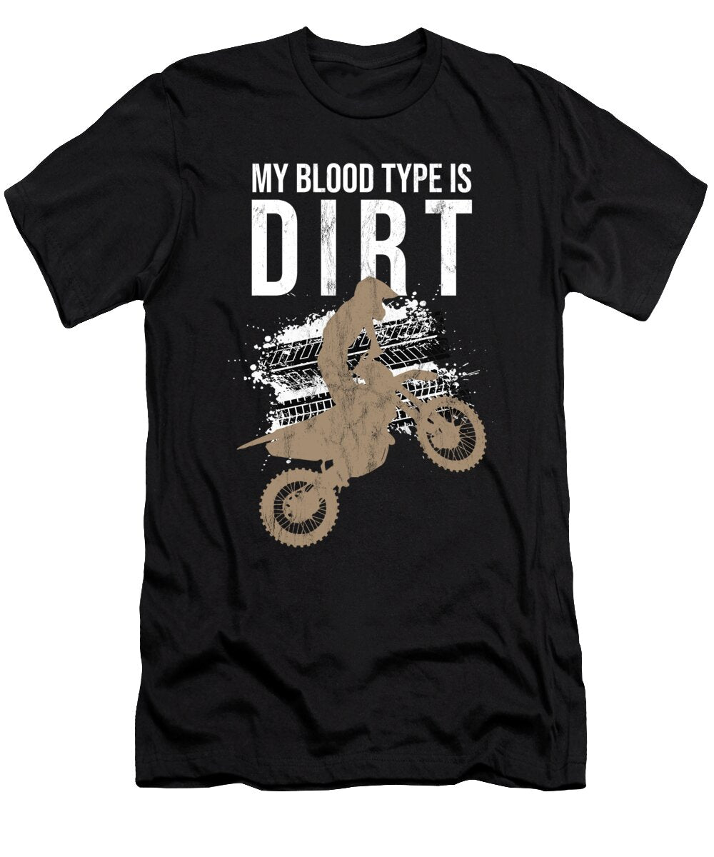 Motocross Dirt Bike Off Road Noirty Designs T-Shirt