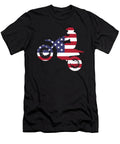 Motocross USA Flag Steven Zimmer T-Shirt