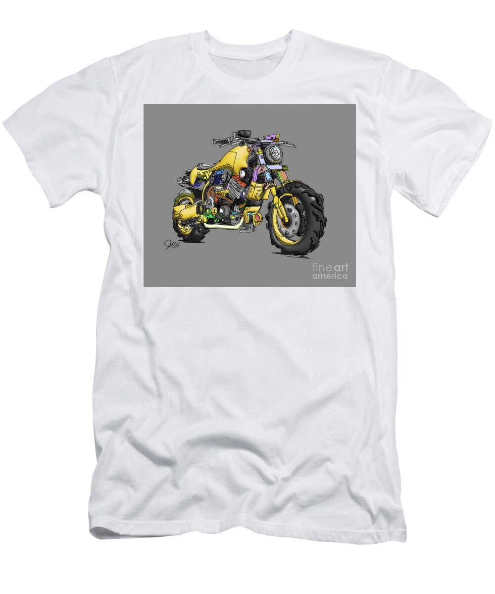 Motor Cycle Takun Williams T-Shirt