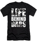Motorcycle Life Behind Bars Motorcycle Lover Fancy Lifestyle Art T-Shirt