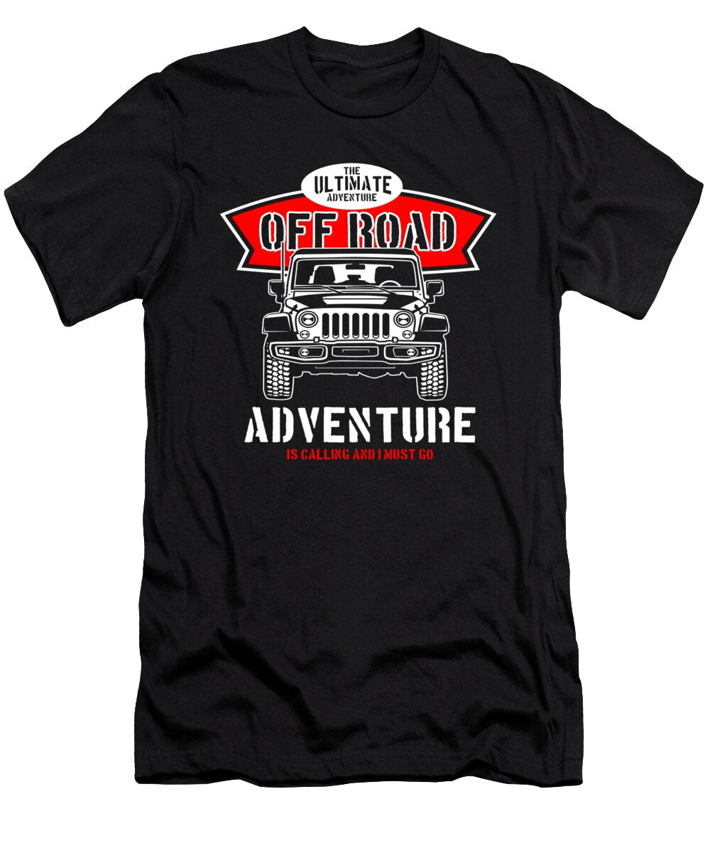 Motorsport Mountain Car Classic Offroad Adventure Florian Dold Art T-Shirt