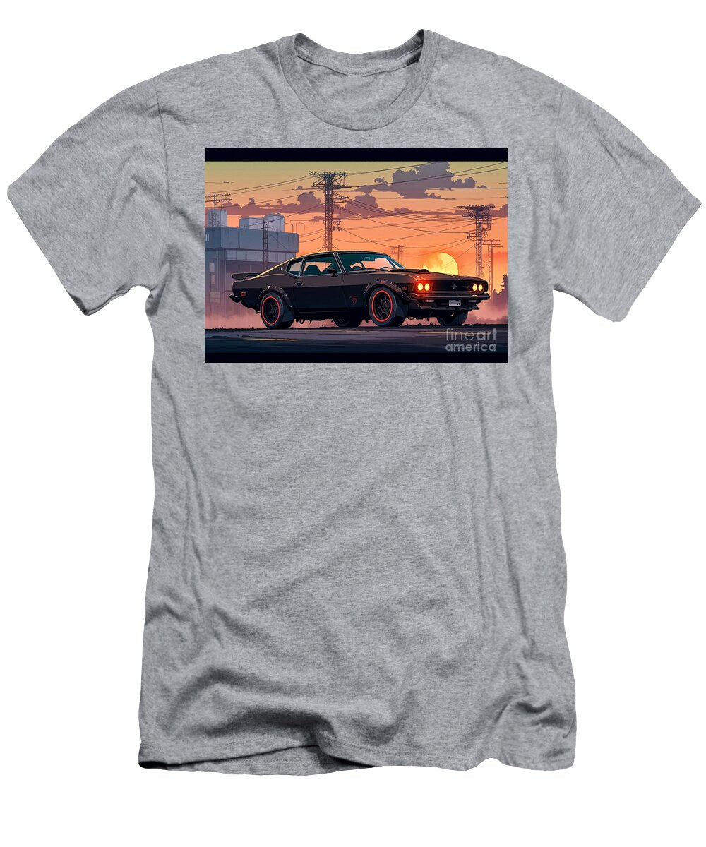 Muscle Car Ford Maverick Grabber 2 Destiney Sullivan T-Shirt
