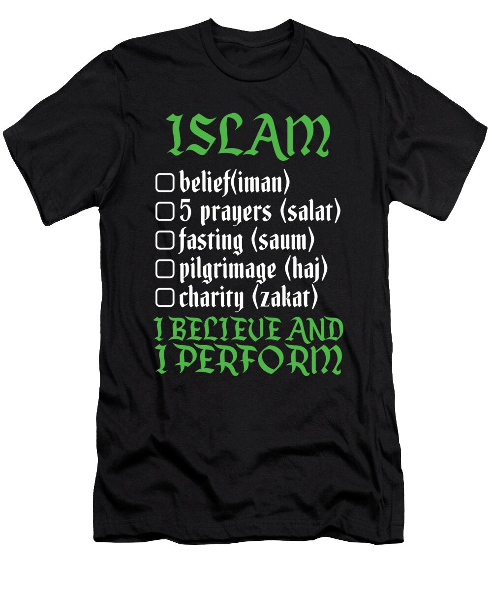 Muslim Allah Imam Ali Hussain Hajj Pilgrimage Mecca Gift Islam Thomas Larch T-Shirt