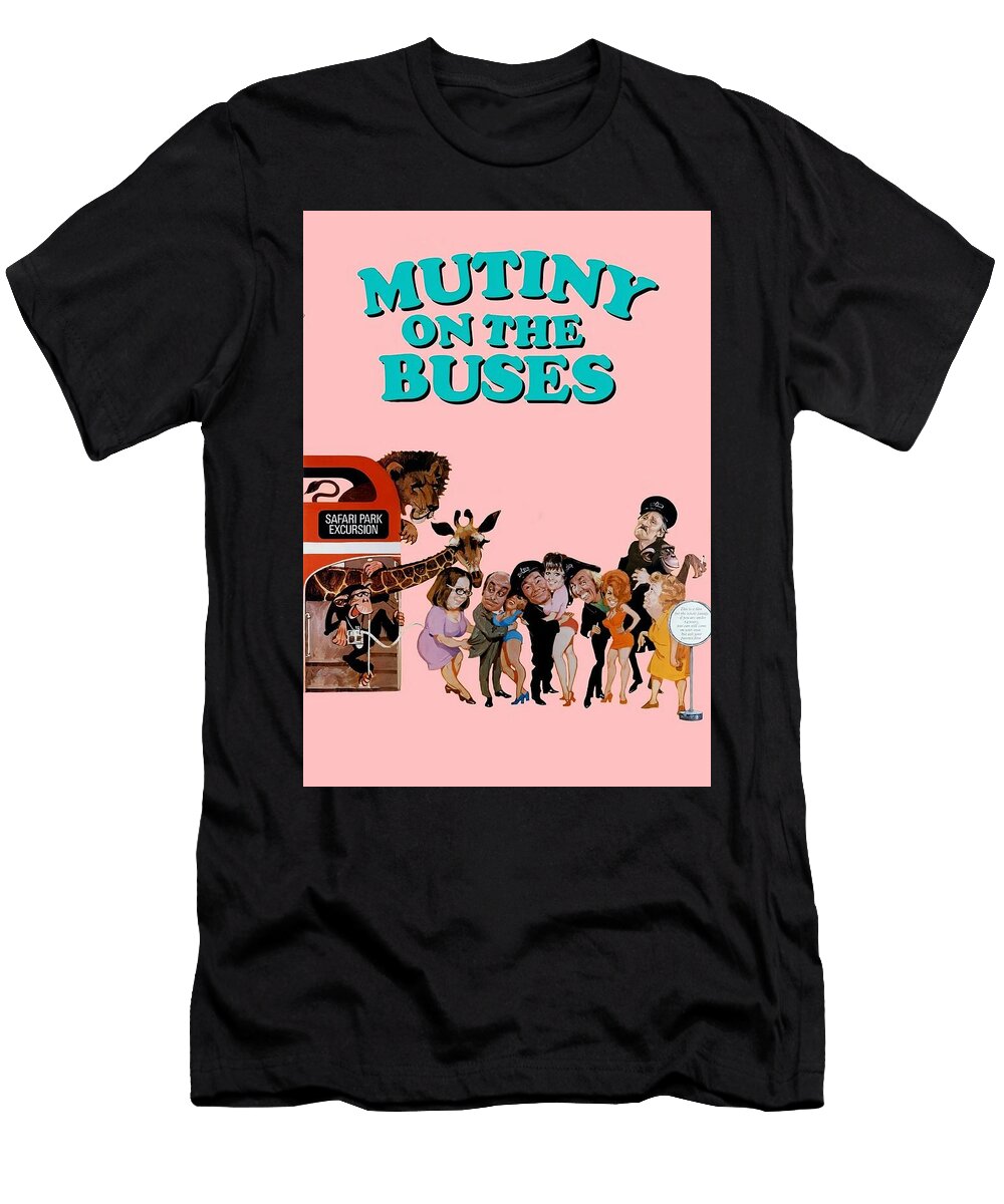 Mutiny on the Buses 1972 Movie Lover T-Shirt