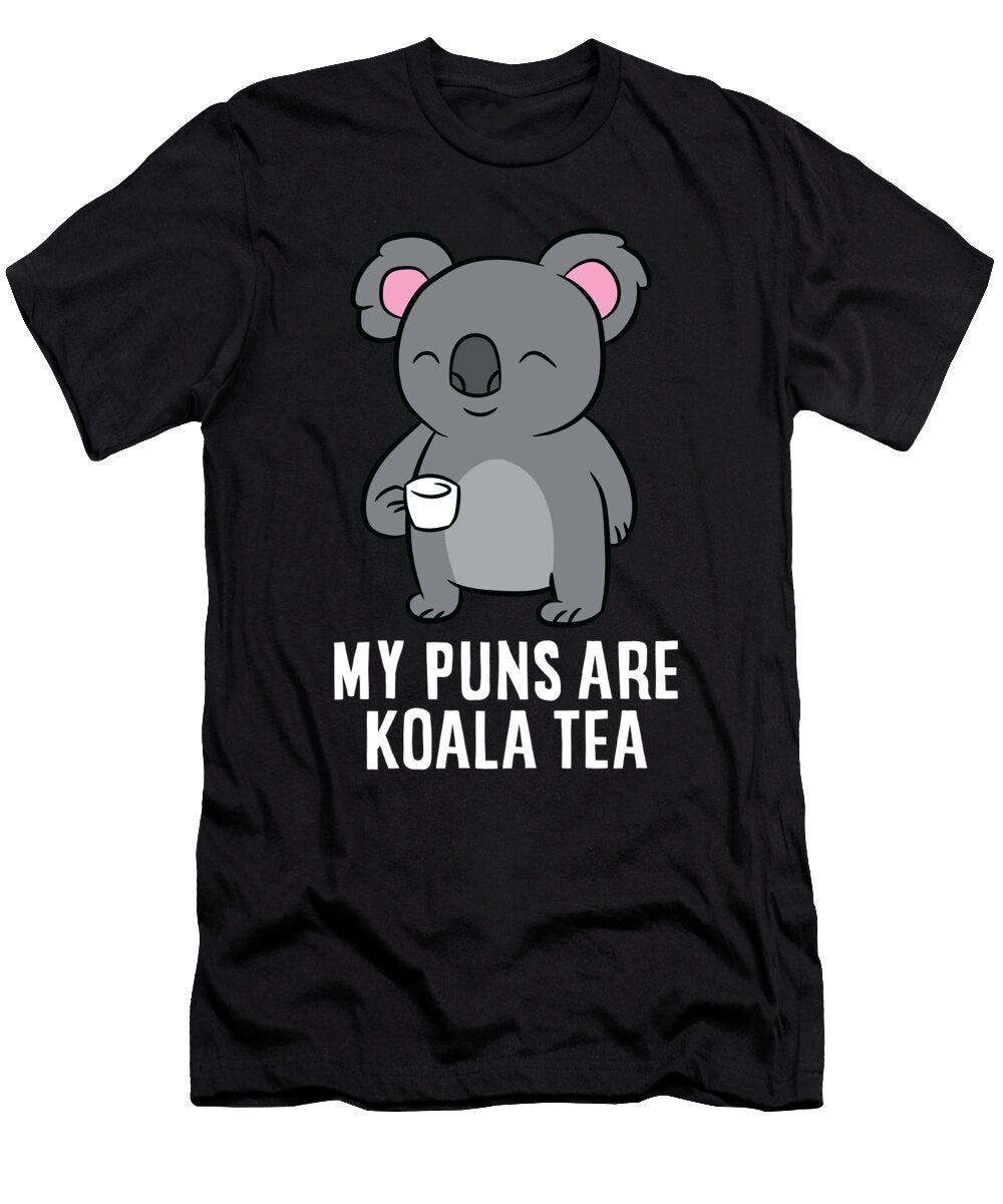 My Puns Are Koala Tea Funny Animal Puns Love Koalas Eq Designs T-Shirt