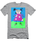 Naive Painting of a Girl M1 Humorous Quotes T-Shirt