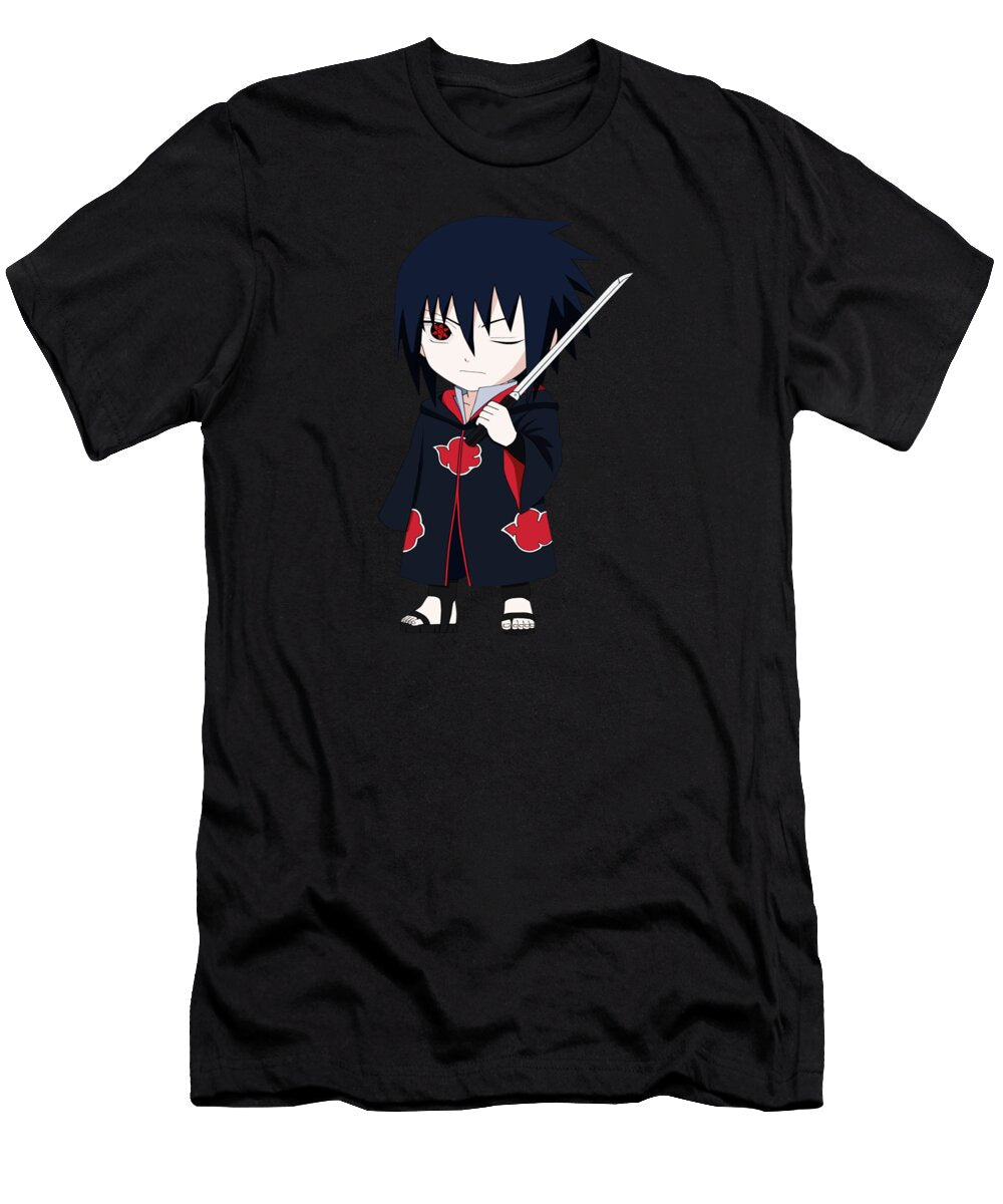 Naruto Chibi Sasuke Uchiha Victoria Carroll T-Shirt