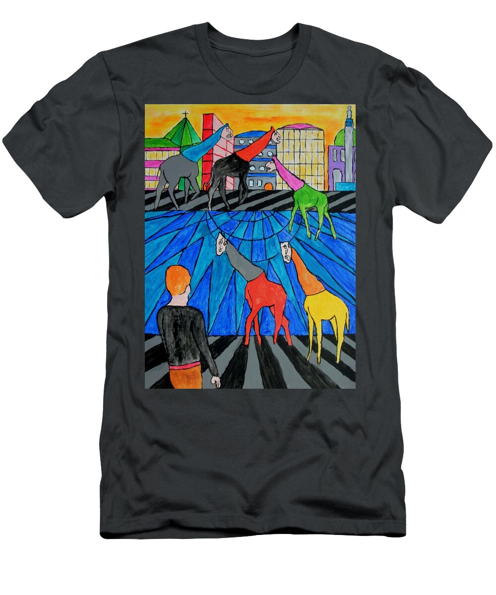 Neet Oot in the Toon George Hutton Hunter T-Shirt