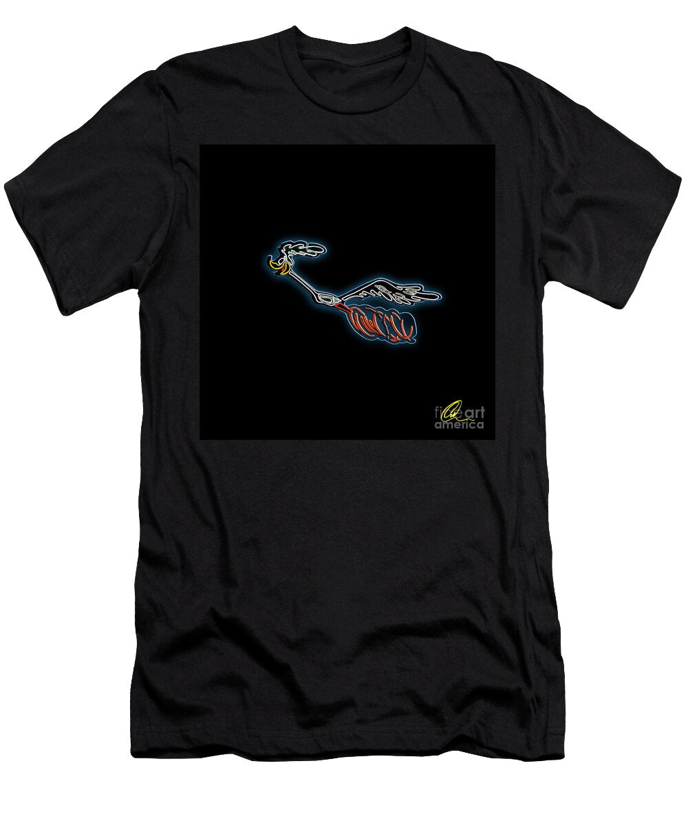 Neon Roadrunner Chris Thomas T-Shirt