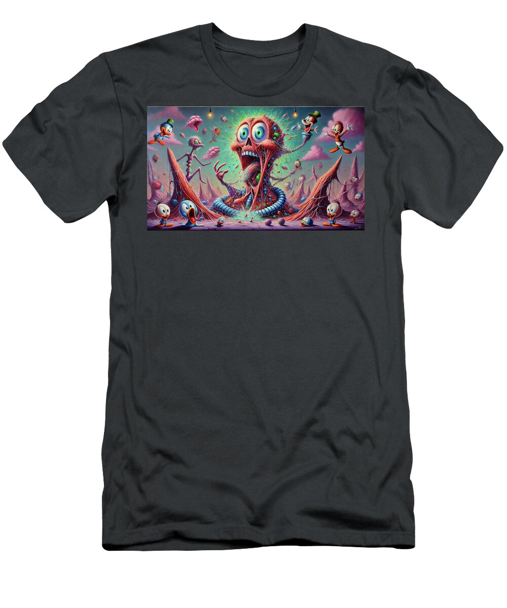 Neon Toon Bradley Schultz T-Shirt
