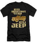 Never Underestimate Old Man with a Jeep Tinh Tran Le Thanh T-Shirt