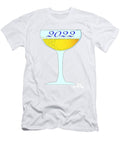 New Year Glass of Bubbly 2022 Bigalbaloo Stock T-Shirt