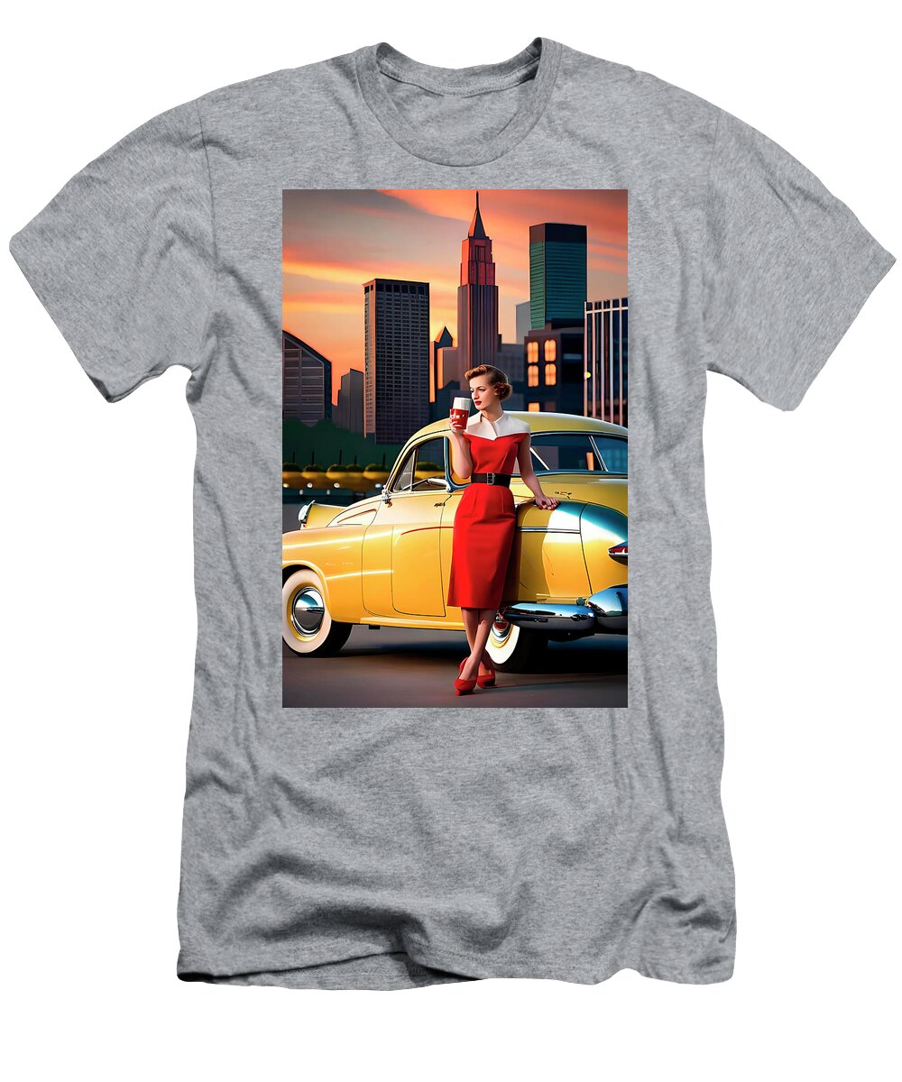New York At the Sunset Gabriel Cusmir T-Shirt