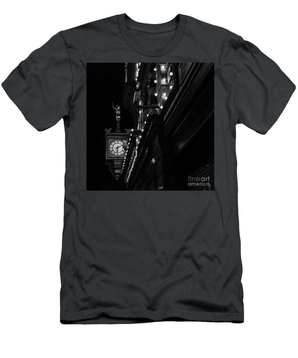 Newcastle Night Clock Andrew Pounder T-Shirt