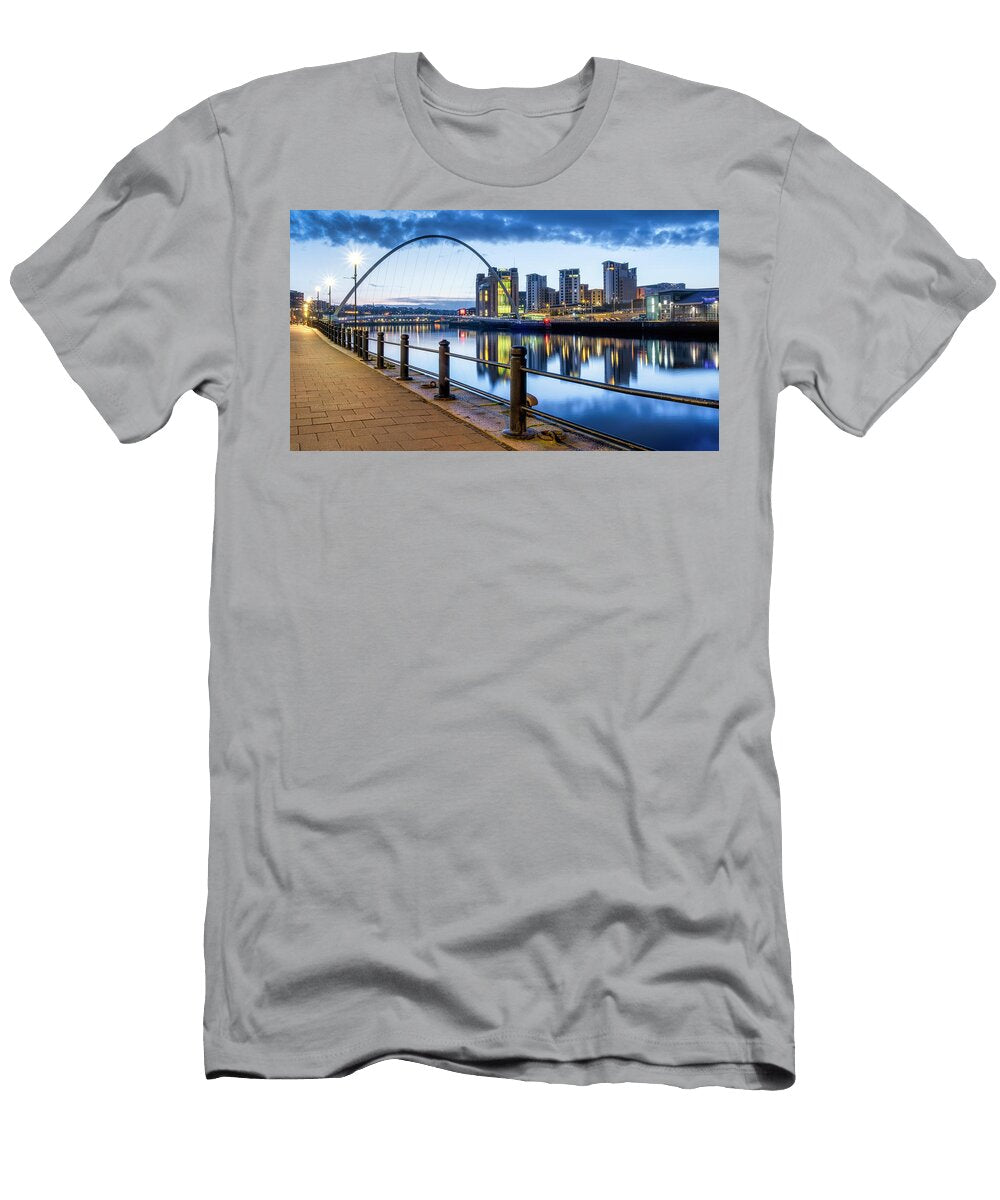 Newcastle Quayside to Baltic Flour Mill Tim Hill T-Shirt