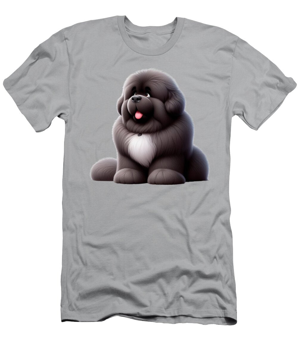 Newfoundland Dog Toon Notta Bear Newfoundlands T-Shirt