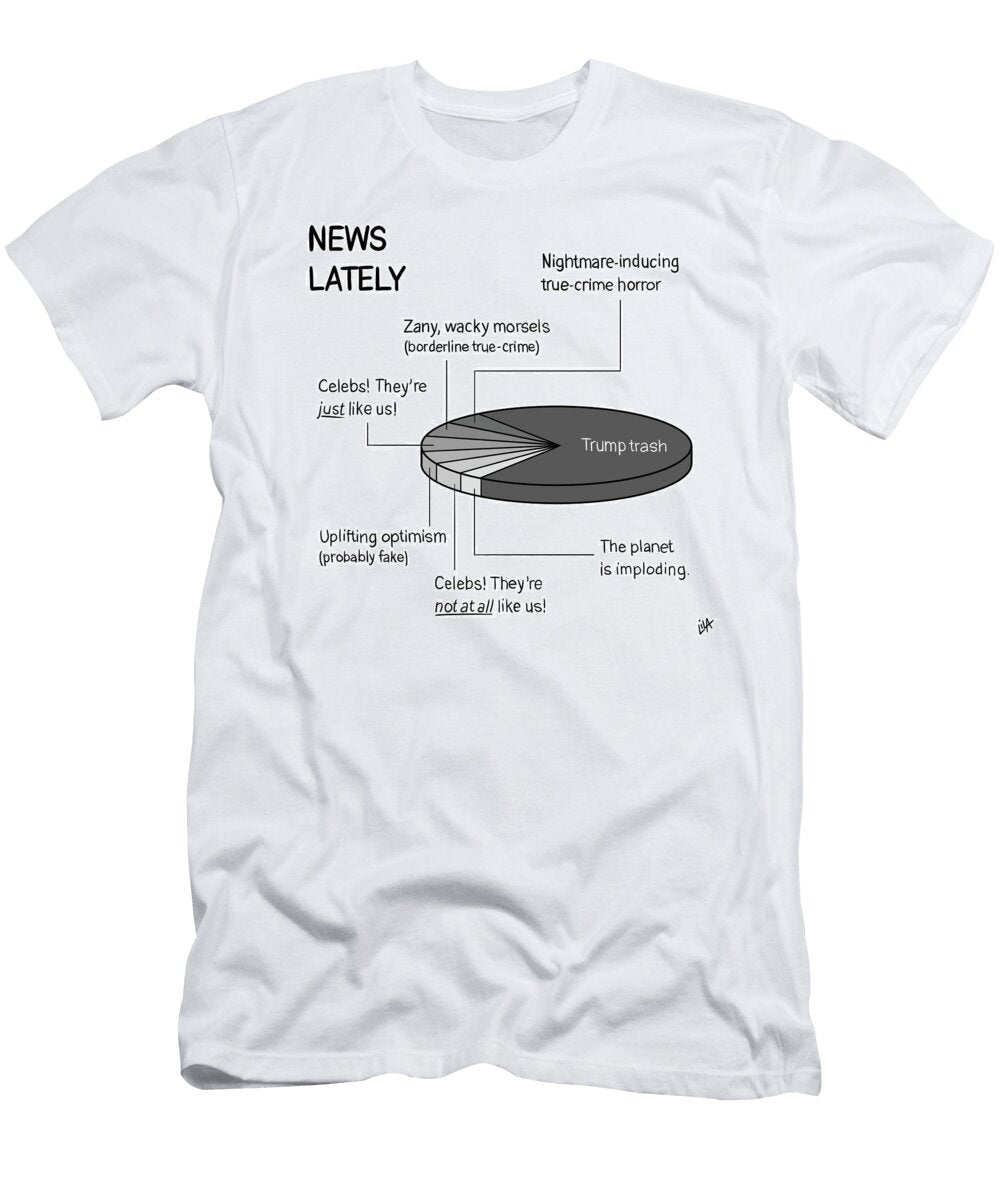 News Lately Lila Ash T-Shirt