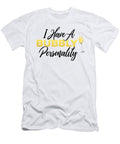 Nice Womens Bubbly Personality Champagn Ewine Lover Pop Ezone Prints T-Shirt