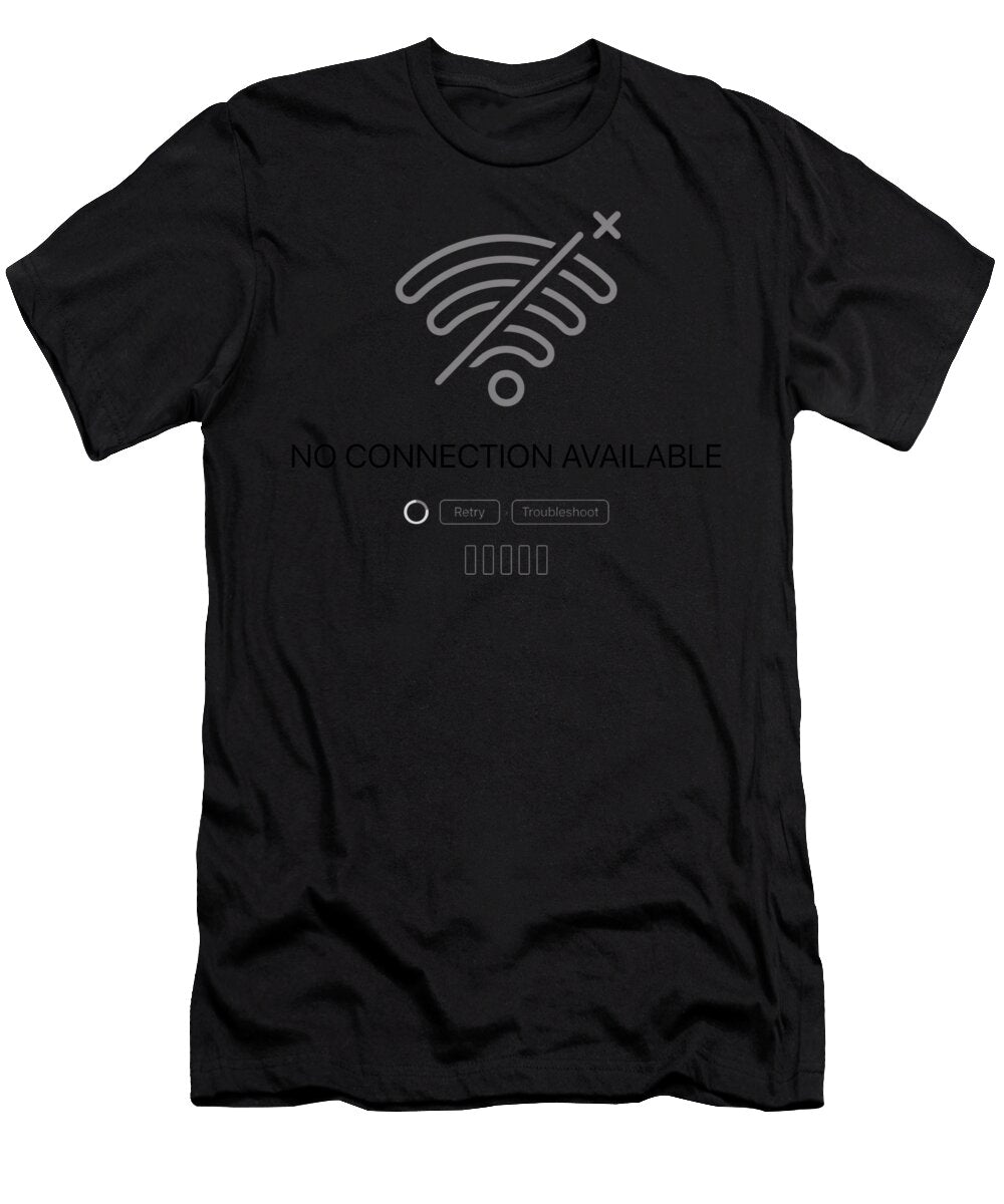 No Connection Interface Minimal Form T-Shirt