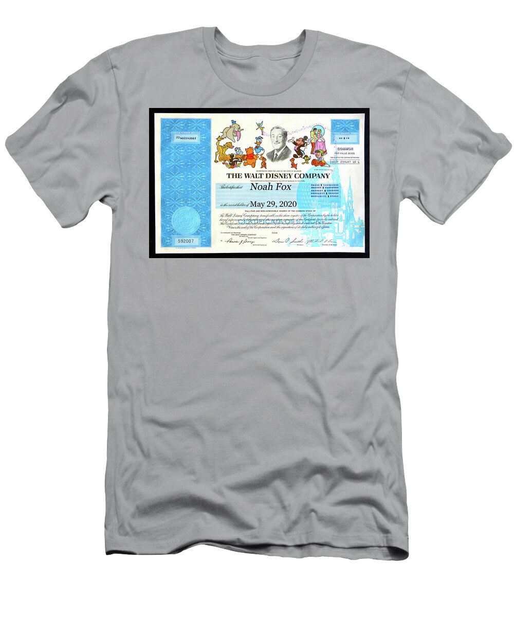 Noah Fox Disney Stock Cert David Lee Thompson T-Shirt