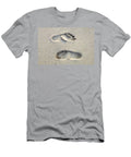 North Frisian Islands Footprints Colin Dutton T-Shirt