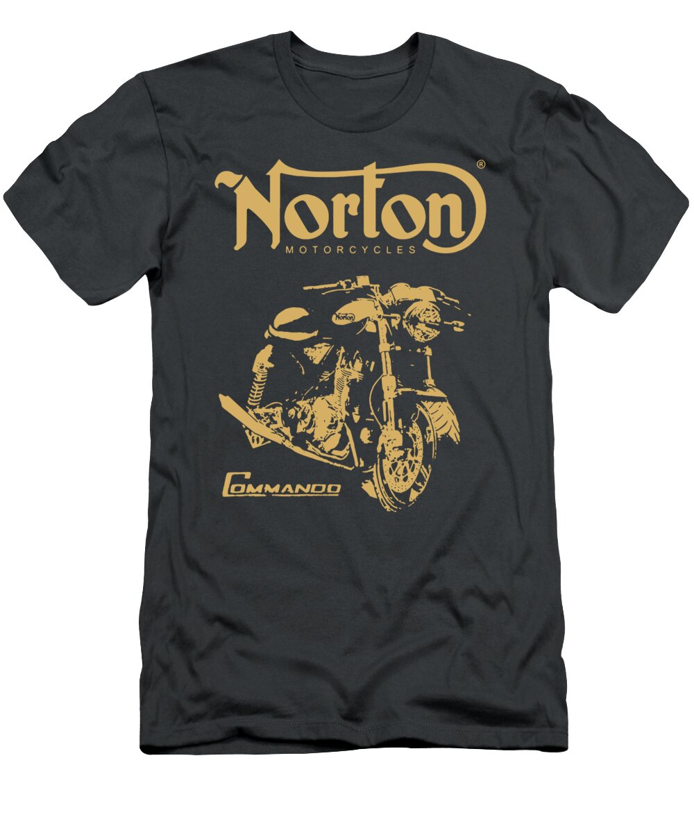 Norton Motorcycle Retro Graphic for Women Toon Berents T-Shirt